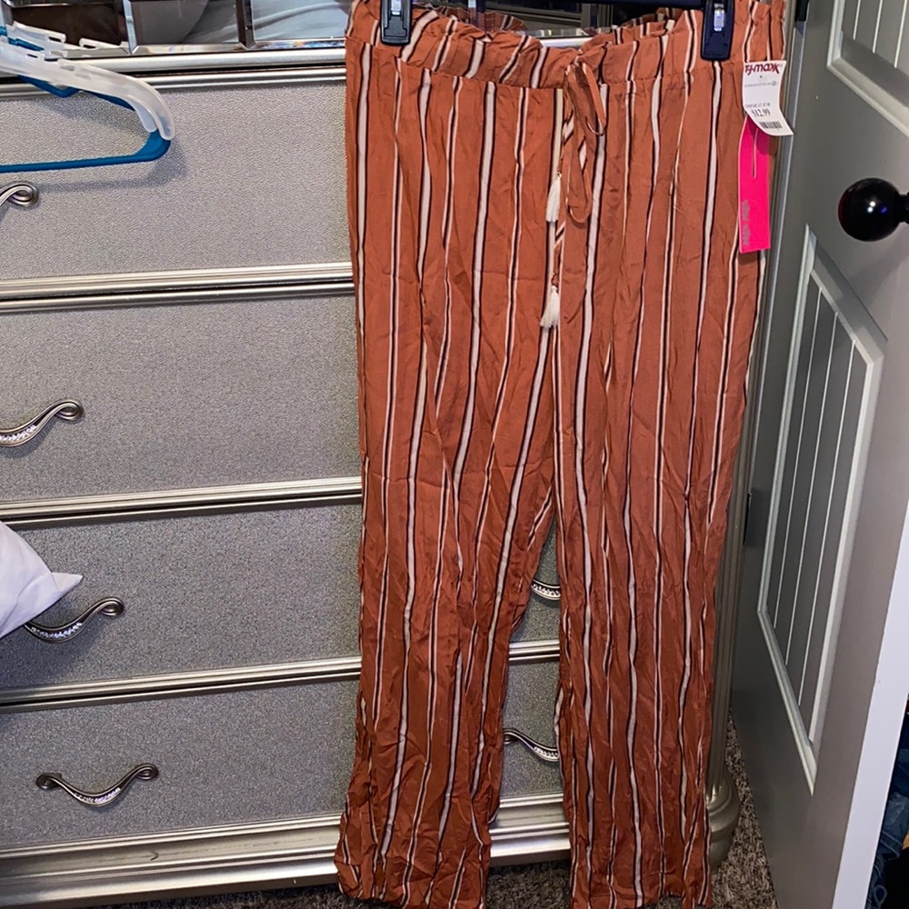 Burnt orange pants